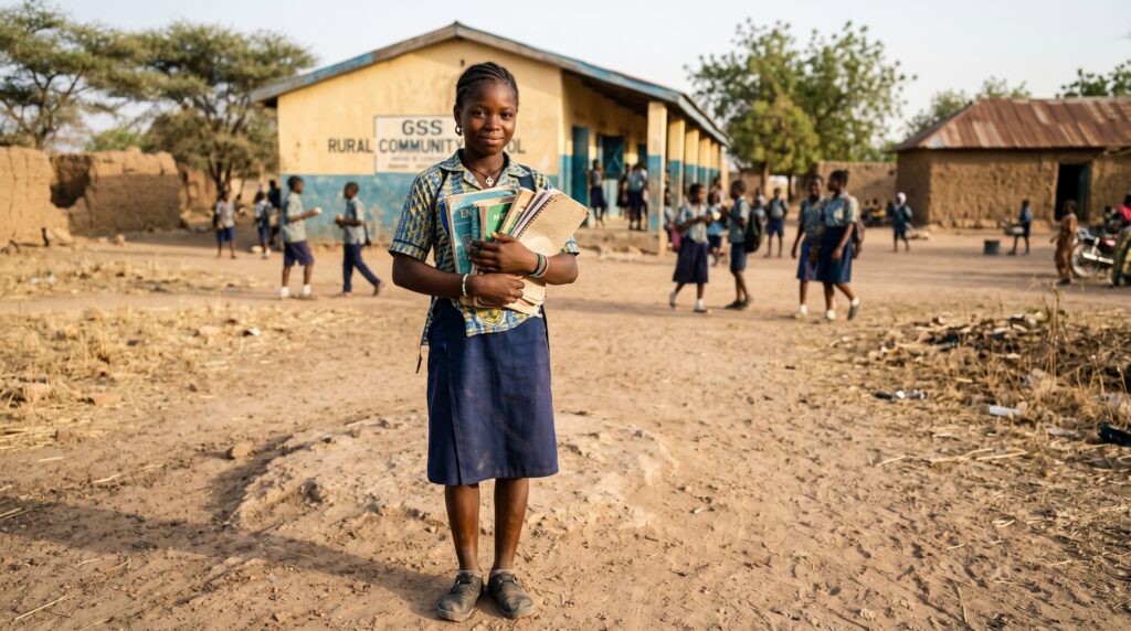 a young nigerian teenage girl