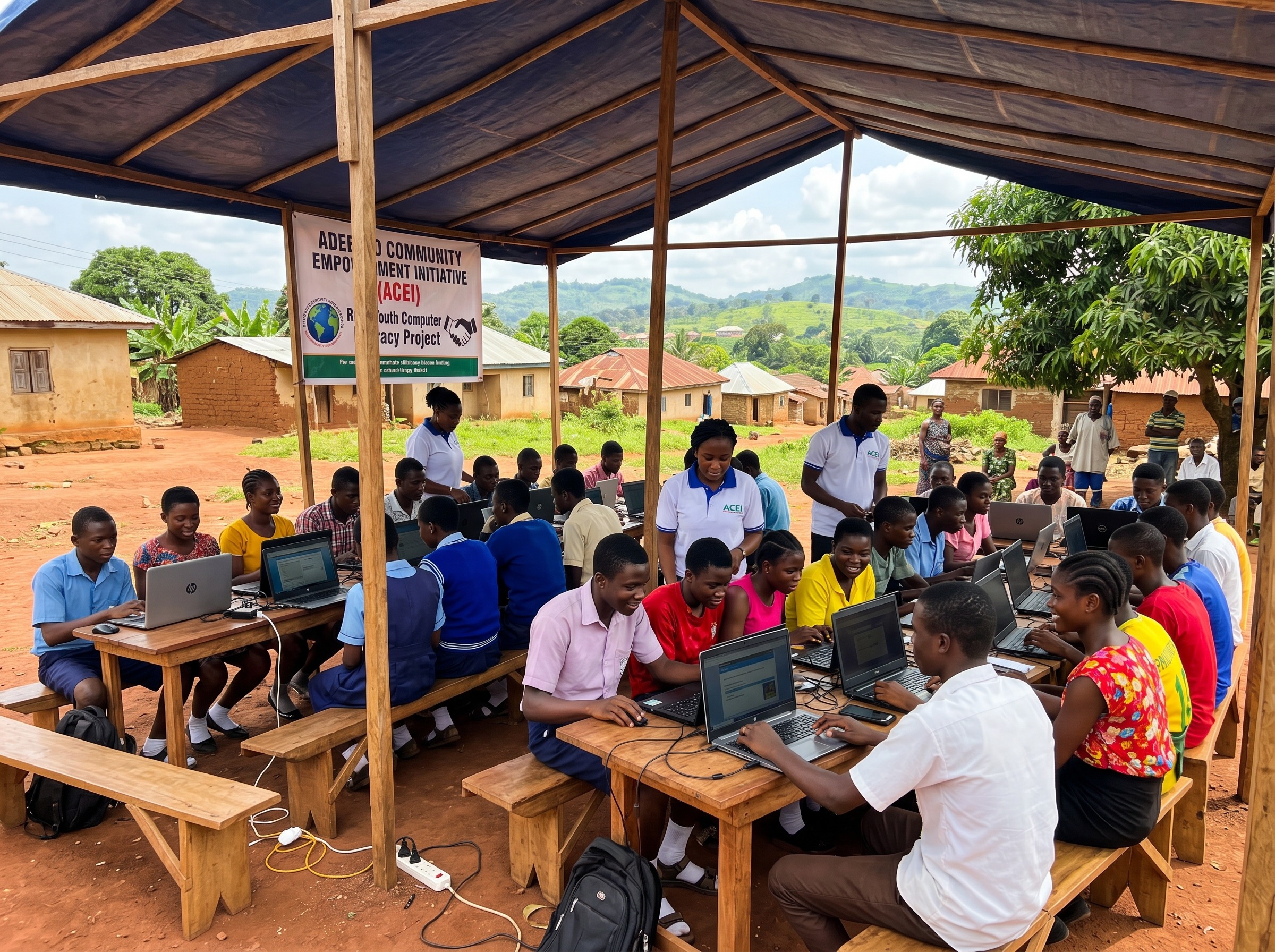 Students having Skill Acquisition Training